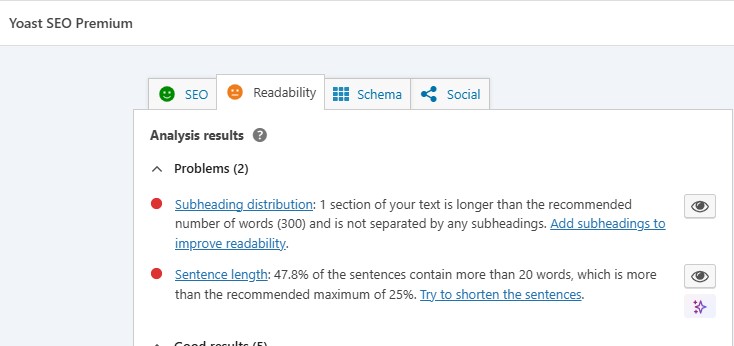 Yoast On Page SEO for non profits